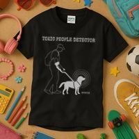 Toxic People Detector Funny Kids T-Shirt thumb 3