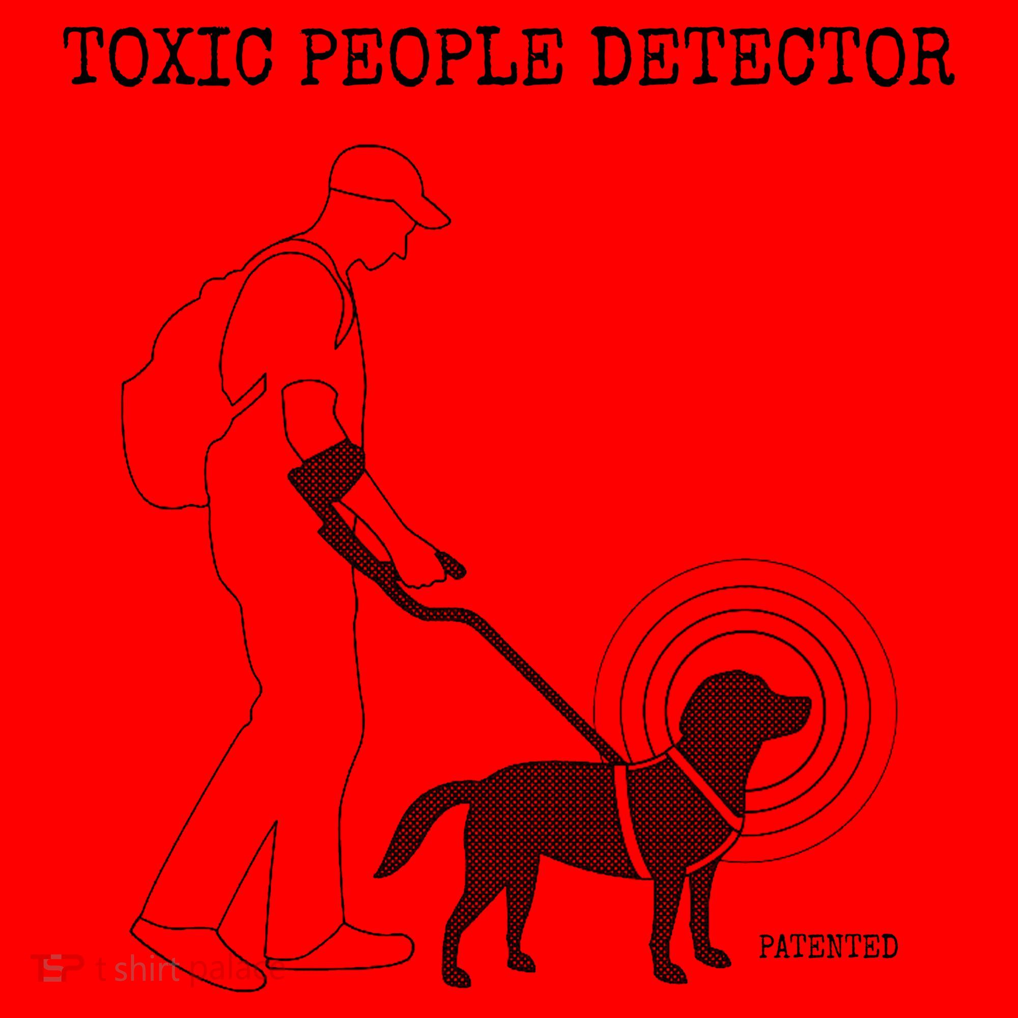 Toxic People Detector Funny Santa Hat