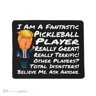 Trump Pickleball Design Mousepad