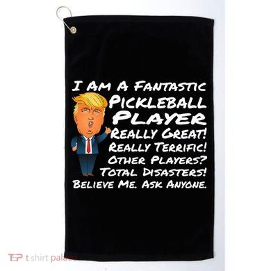 Trump Pickleball Design Golf Towel