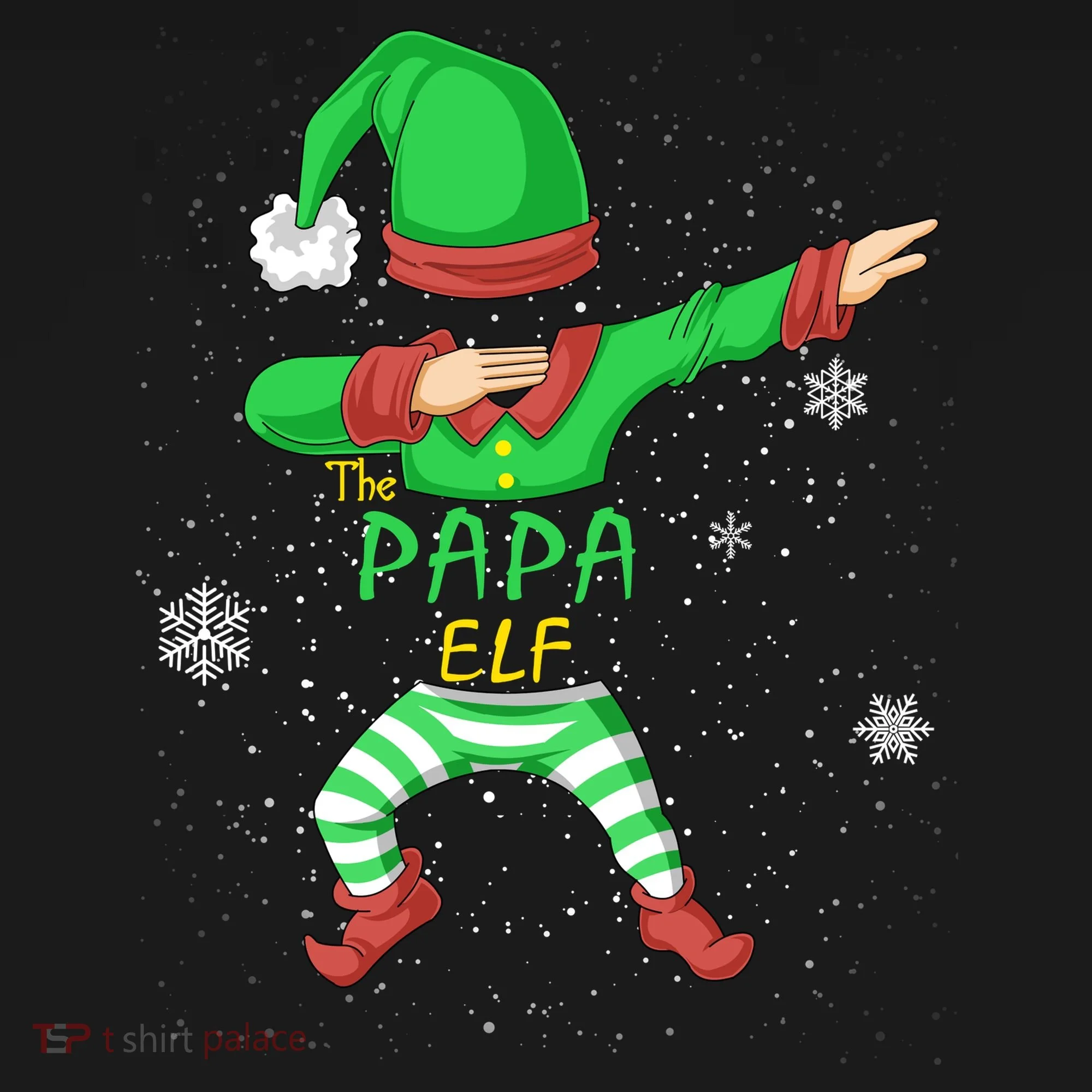 The Papa Elf Doggie Tank