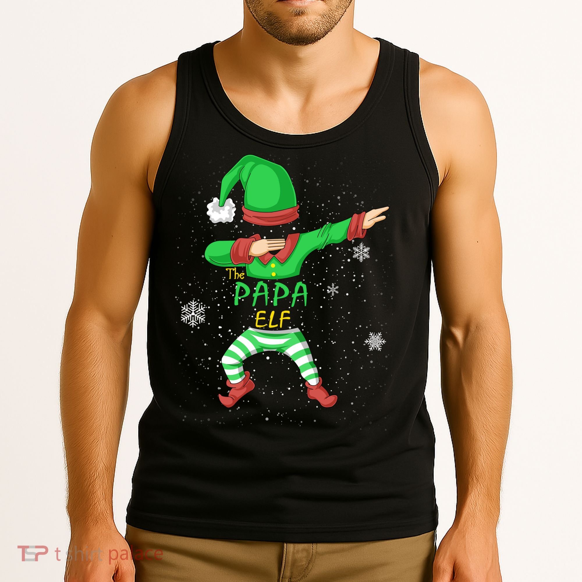 The Papa Elf Tank Top