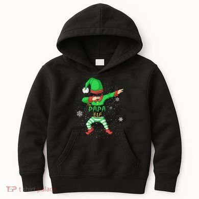 The Papa Elf Kids Hoodie