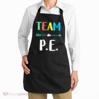 Team P E School Teacher PE Teacher Strong Physical Teacher Apron thumb 2