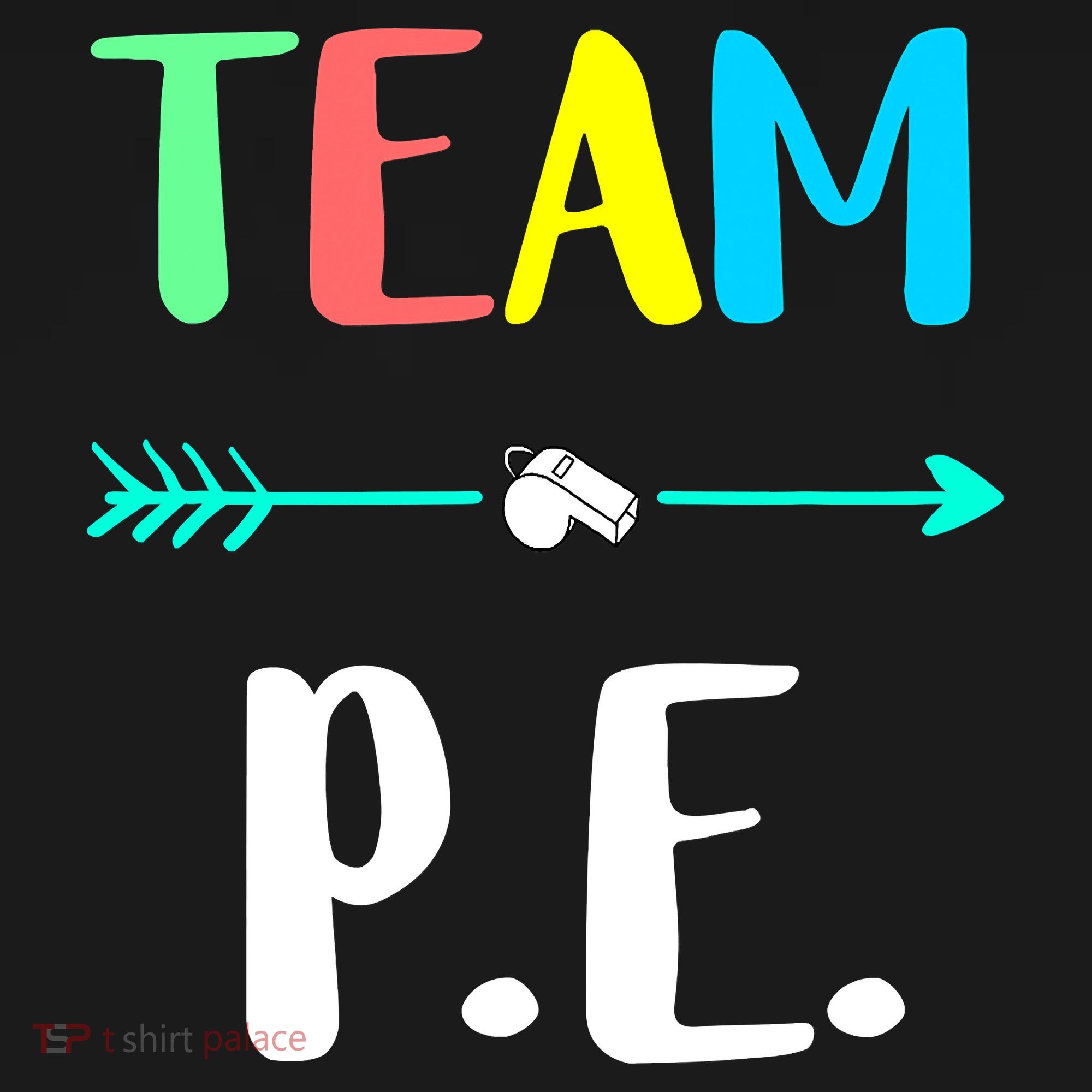 Team P E School Teacher PE Teacher Strong Physical Teacher Apron