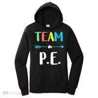 Team P E School Teacher PE Teacher Strong Physical Teacher Women's Hoodie thumb 0