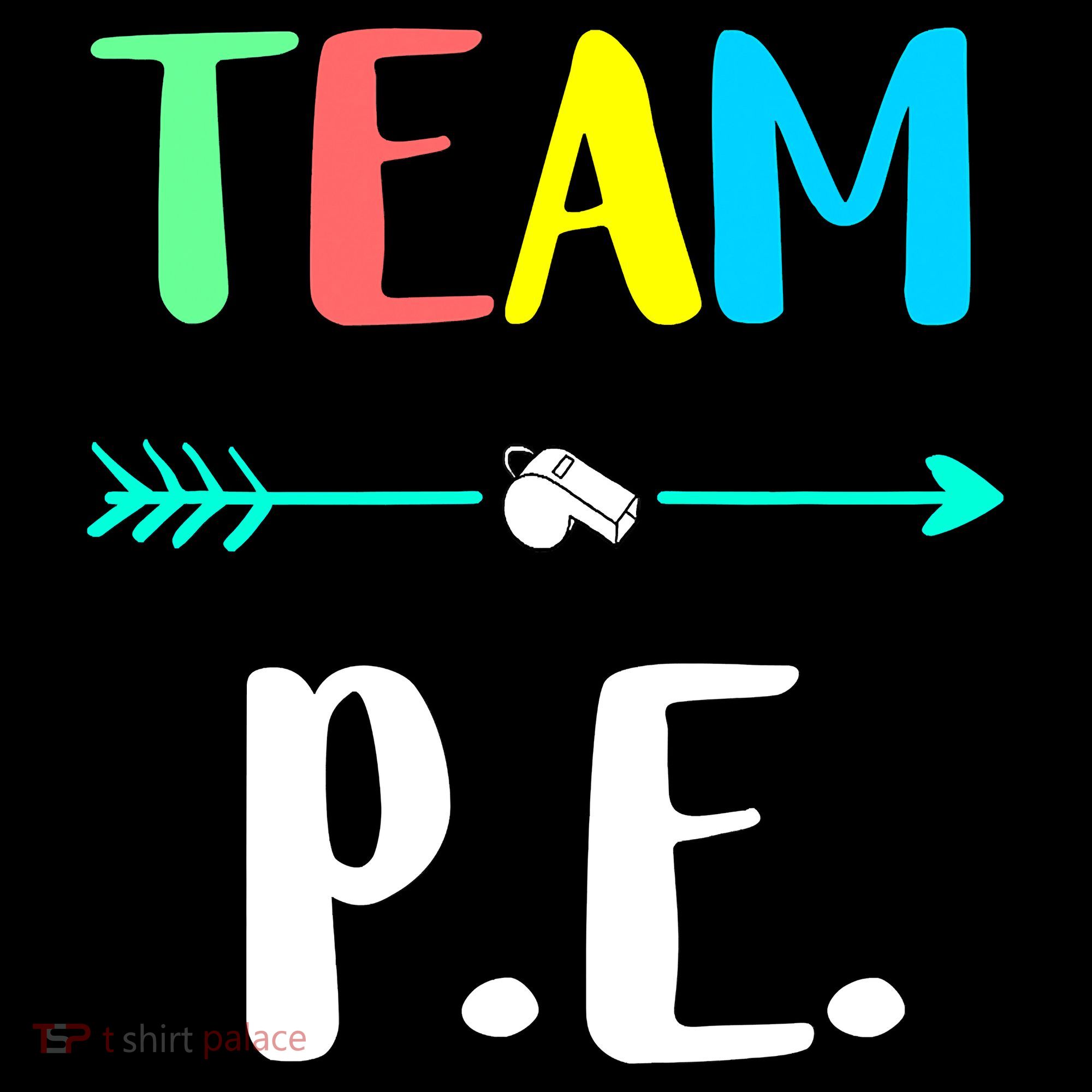Team P E School Teacher PE Teacher Strong Physical Teacher Women's Hoodie