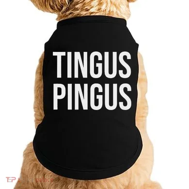 Tingus Pingus Fun Design Doggie Tank