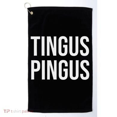 Tingus Pingus Fun Design Golf Towel