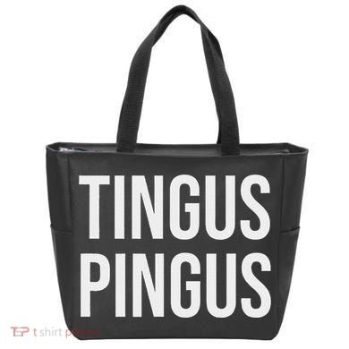 Tingus Pingus Fun Design Tote Bag