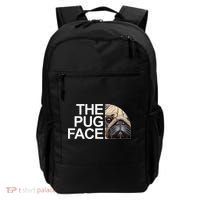 The Pug Face Dog Funny Pug Backpack thumb 0