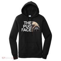The Pug Face Dog Funny Pug Women's Hoodie thumb 0