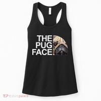 The Pug Face Dog Funny Pug Women's Tank Top thumb 0