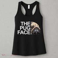 The Pug Face Dog Funny Pug Women's Tank Top thumb 3