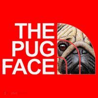 The Pug Face Dog Funny Pug Santa Hat thumb 1