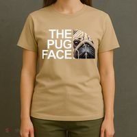 The Pug Face Dog Funny Pug T-Shirt thumb 4