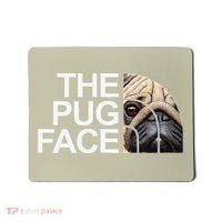 The Pug Face Dog Funny Pug Mousepad thumb 0