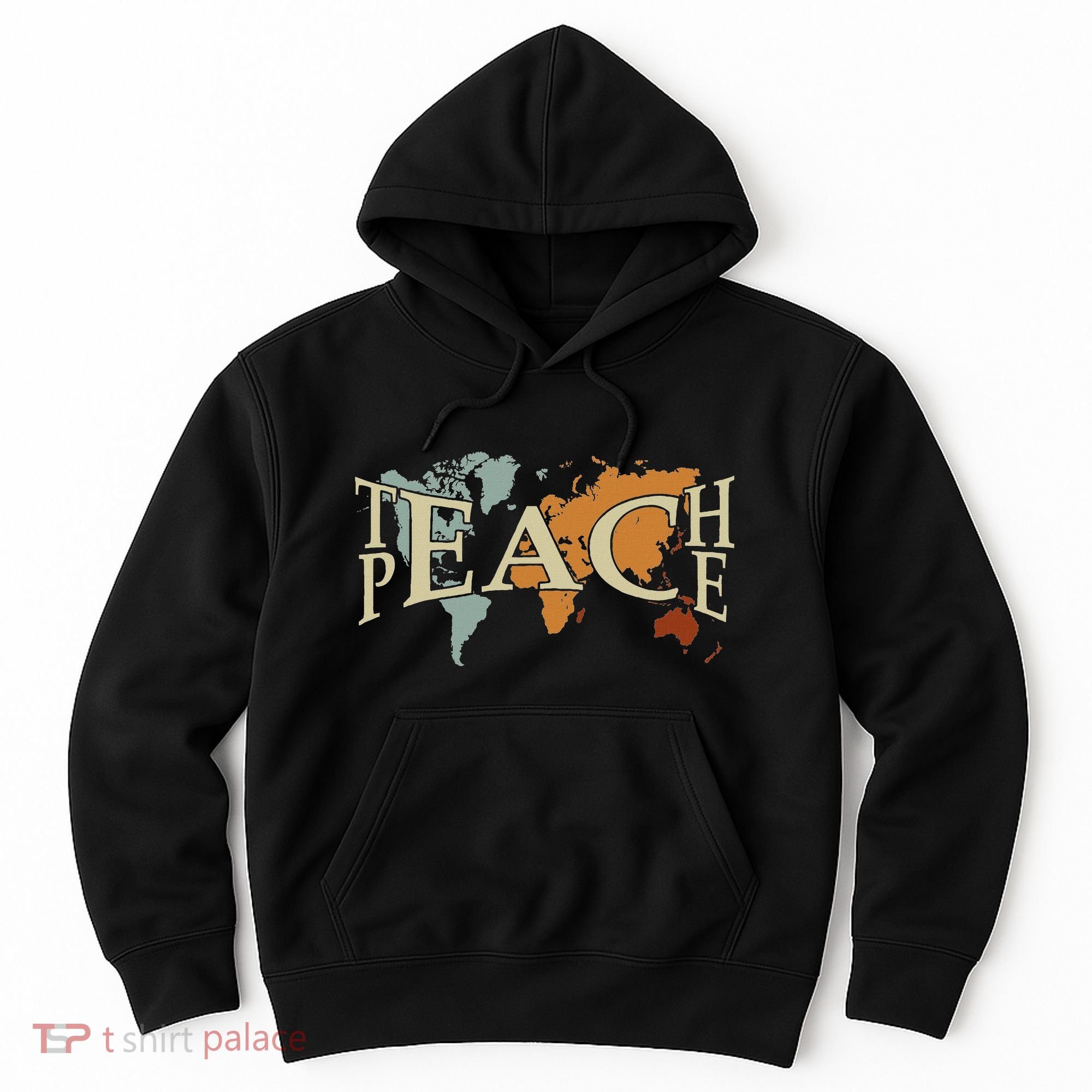 Teach Peace For Teachers And Educators Counselor Hoodie