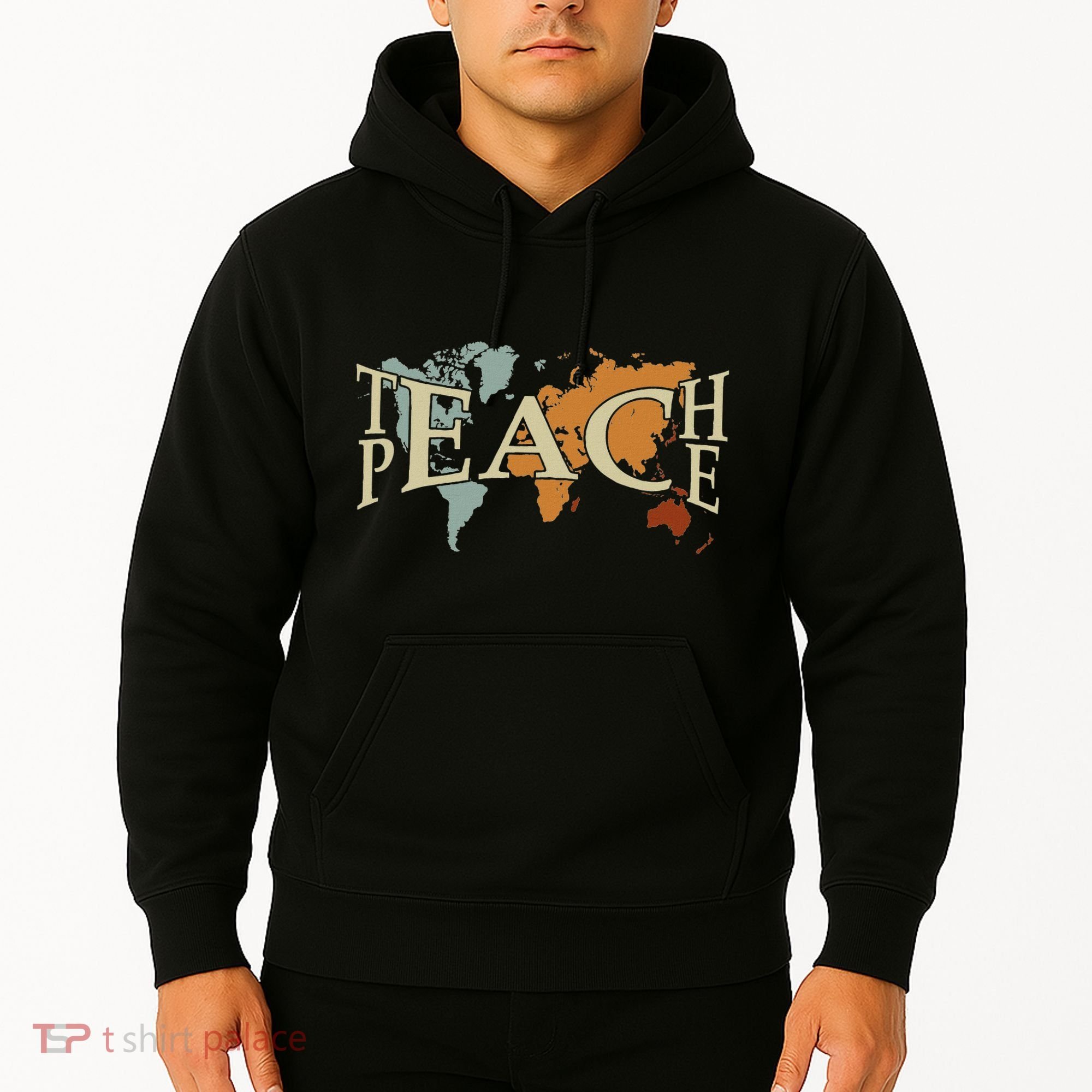 Teach Peace For Teachers And Educators Counselor Hoodie