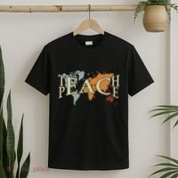 Teach Peace For Teachers And Educators Counselor T-Shirt thumb 2