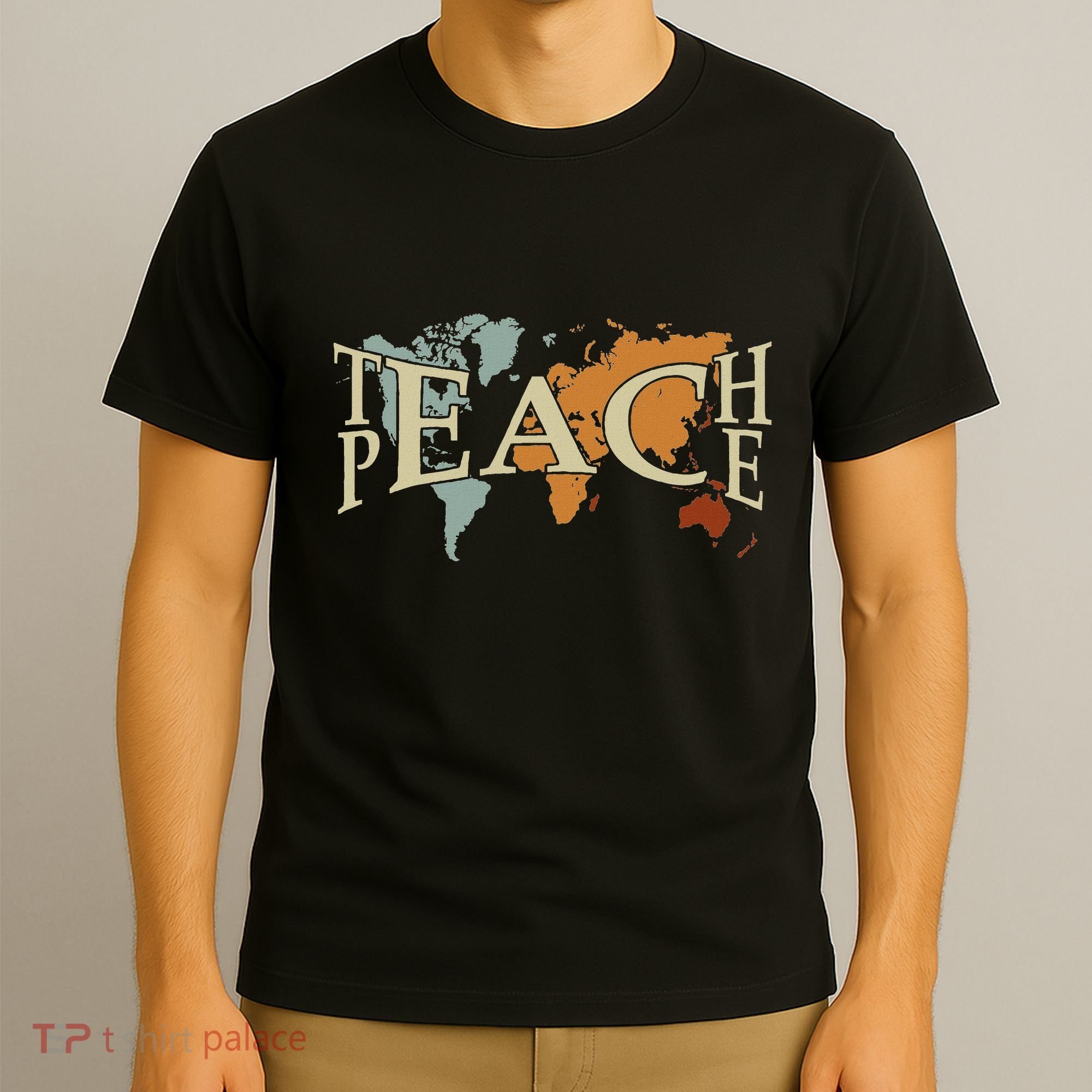 Teach Peace For Teachers And Educators Counselor T-Shirt