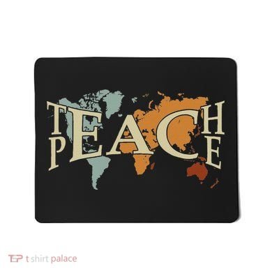Teach Peace For Teachers And Educators Counselor Mousepad