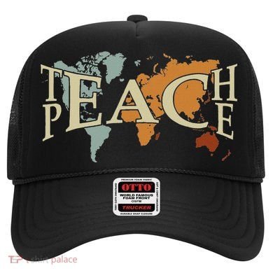 Teach Peace For Teachers And Educators Counselor Hat