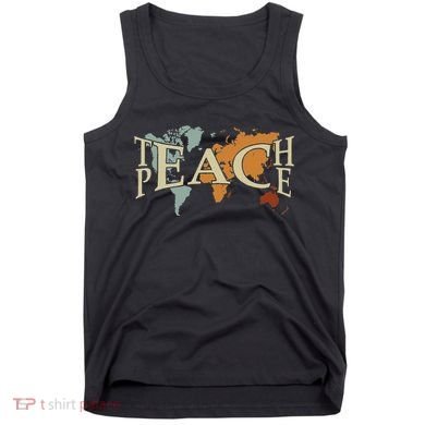 Teach Peace For Teachers And Educators Counselor Tank Top