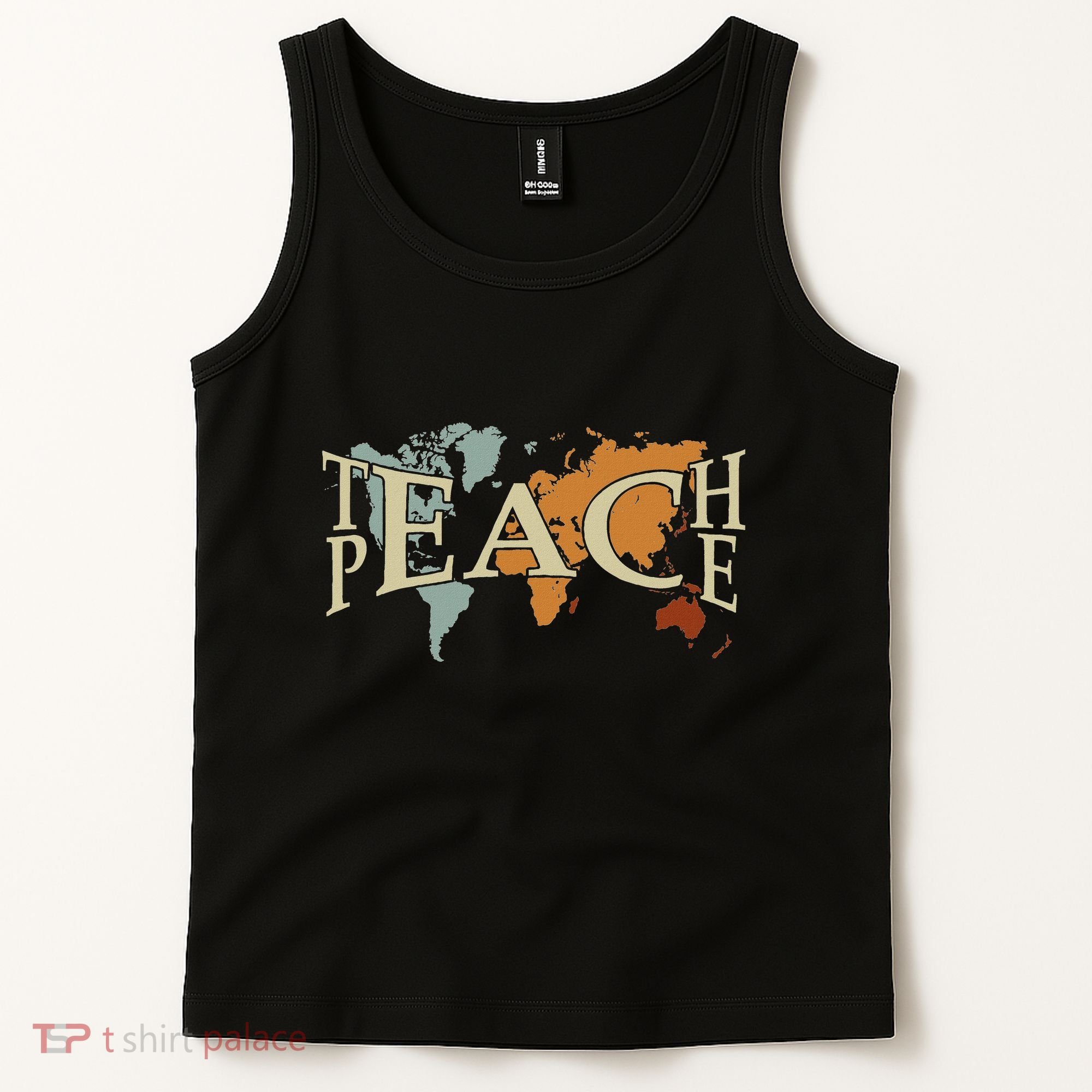 Teach Peace For Teachers And Educators Counselor Tank Top