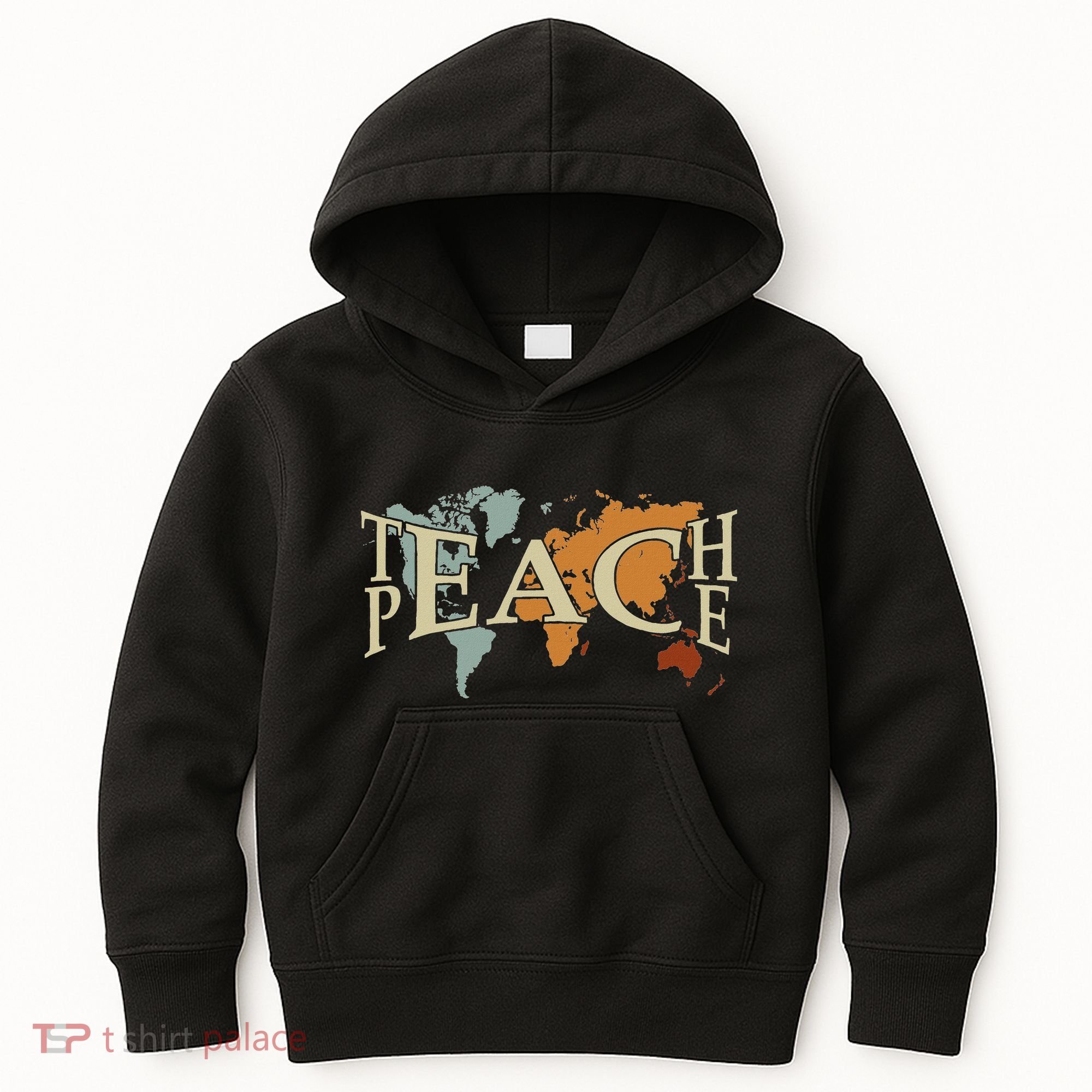 Teach Peace For Teachers And Educators Counselor Kids Hoodie