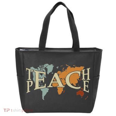 Teach Peace For Teachers And Educators Counselor Tote Bag
