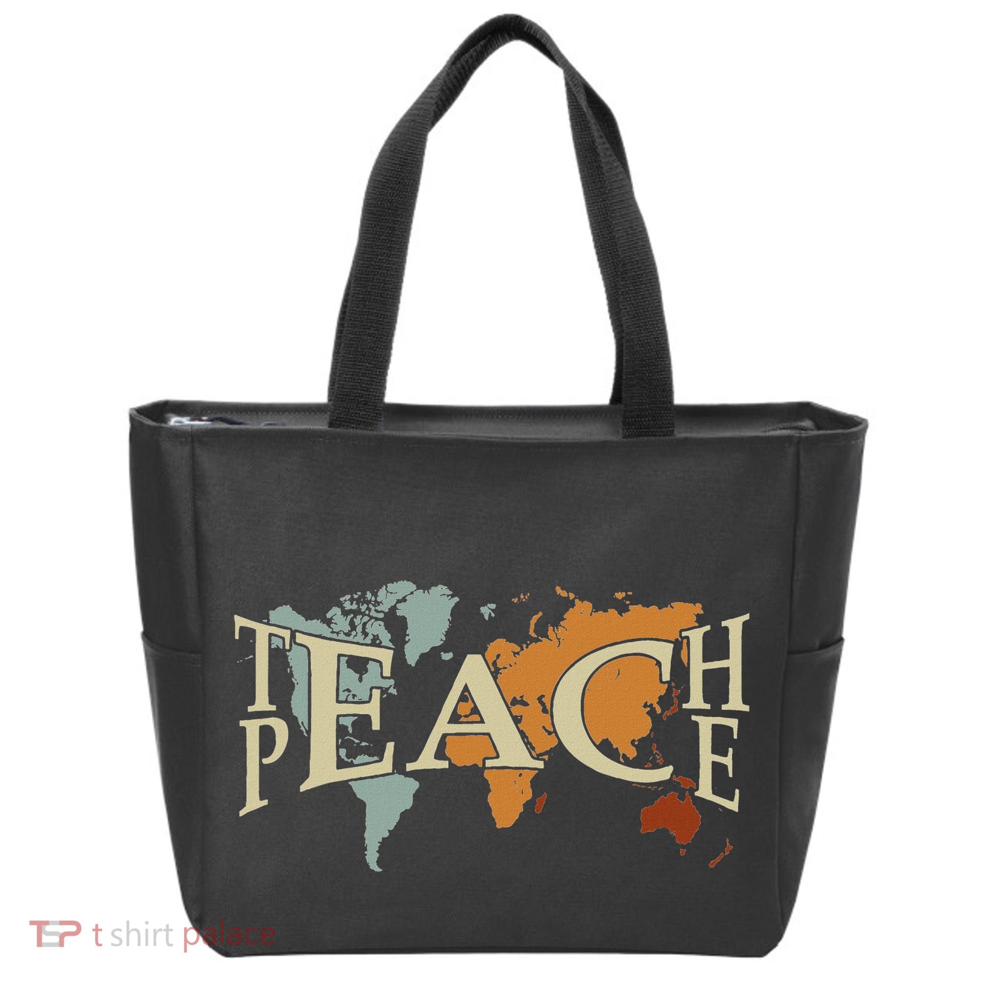 Teach Peace For Teachers And Educators Counselor Tote Bag