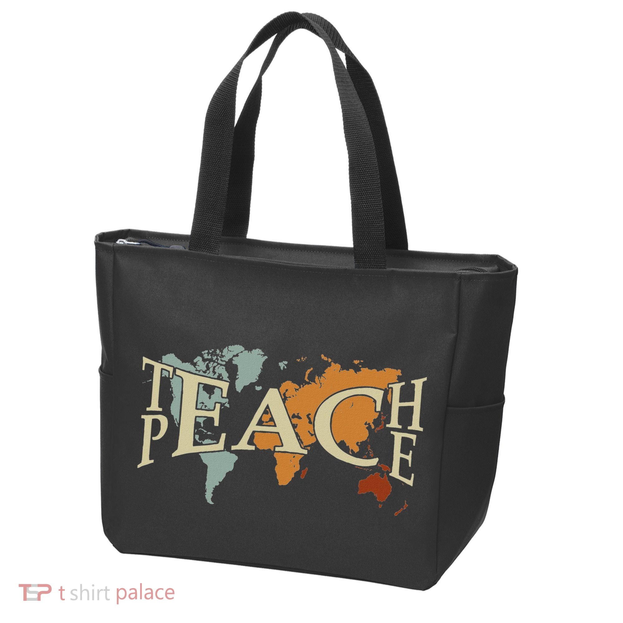 Teach Peace For Teachers And Educators Counselor Tote Bag