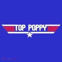 Top Poppy Funny Father Grandpa 80s Father's Day Gift Mousepad thumb 1