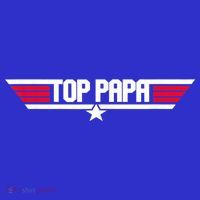 Top Papa Funny Father Grandpa 80s Father's Day Gift Tote Bag thumb 4