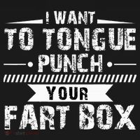 Tongue Punch Fart Box Funny Word Pun Humor Sarcasm Joke Gag Toddler T-Shirt thumb 4