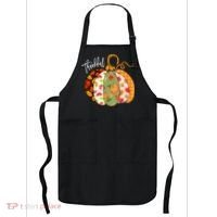 Thankful Pumpkin Fall Autumn Cute Halloween Apron thumb 0