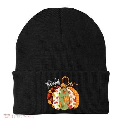 Thankful Pumpkin Fall Autumn Cute Halloween Beanie
