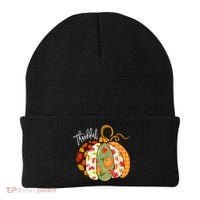 Thankful Pumpkin Fall Autumn Cute Halloween Beanie thumb 0