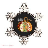 Thankful Pumpkin Fall Autumn Cute Halloween Ornament thumb 0