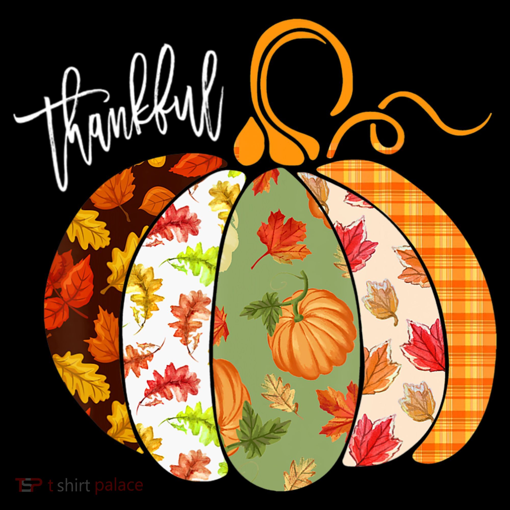 Thankful Pumpkin Fall Autumn Cute Halloween Ornament