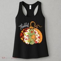 Thankful Pumpkin Fall Autumn Cute Halloween Women's Tank Top thumb 3