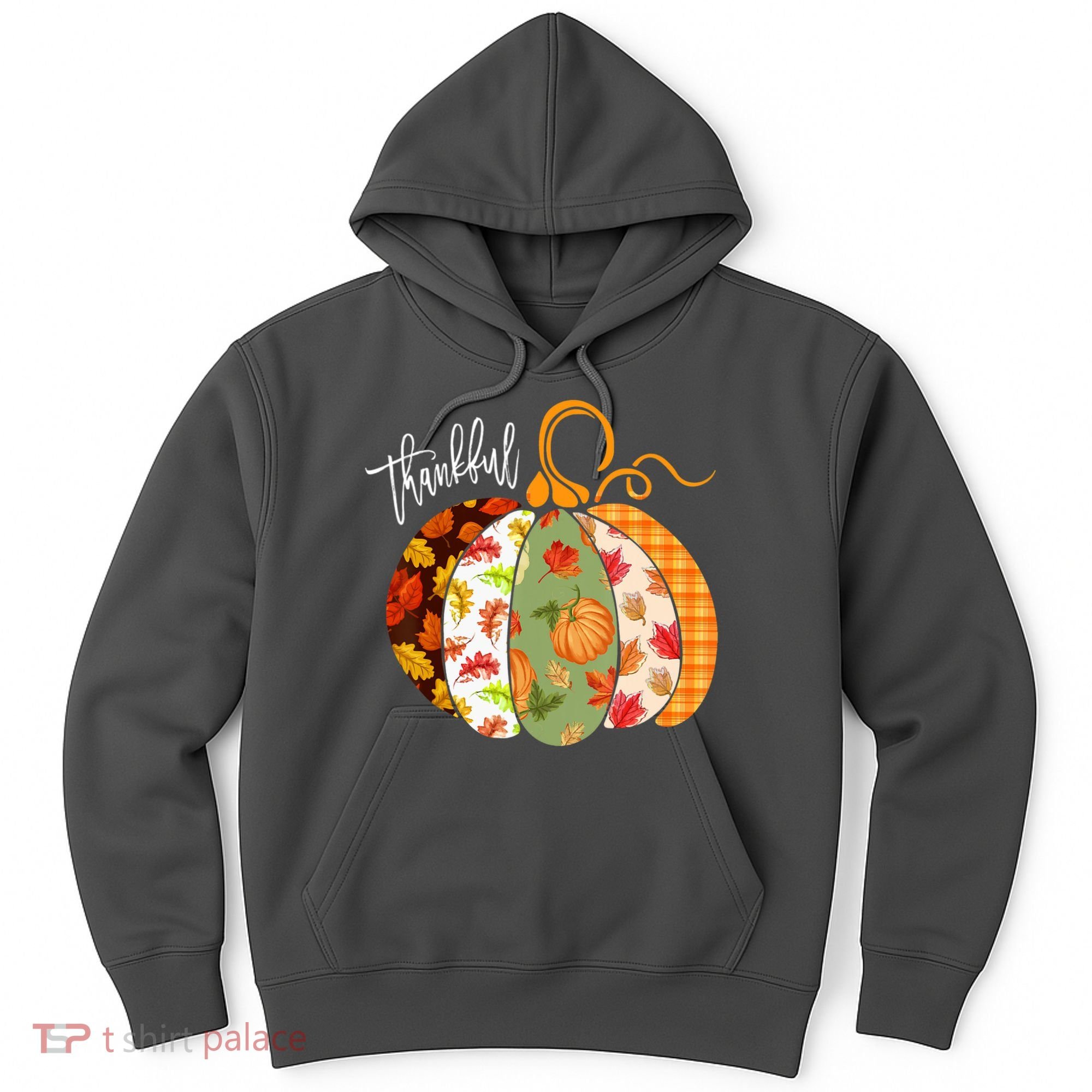 Thankful Pumpkin Fall Autumn Cute Halloween Hoodie