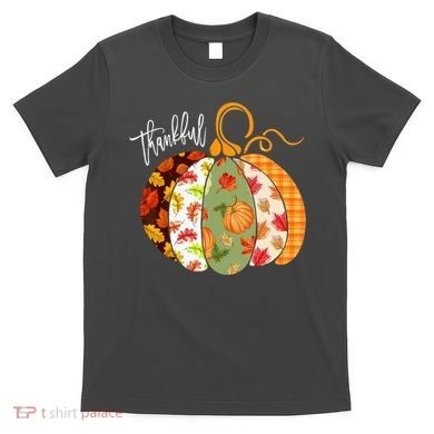 Thankful Pumpkin Fall Autumn Cute Halloween T-Shirt
