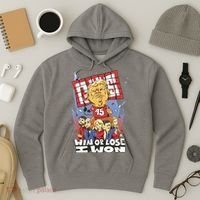 Trump Politician Football Parody Hoodie thumb 3