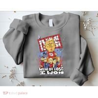 Trump Politician Football Parody Sweatshirt thumb 2