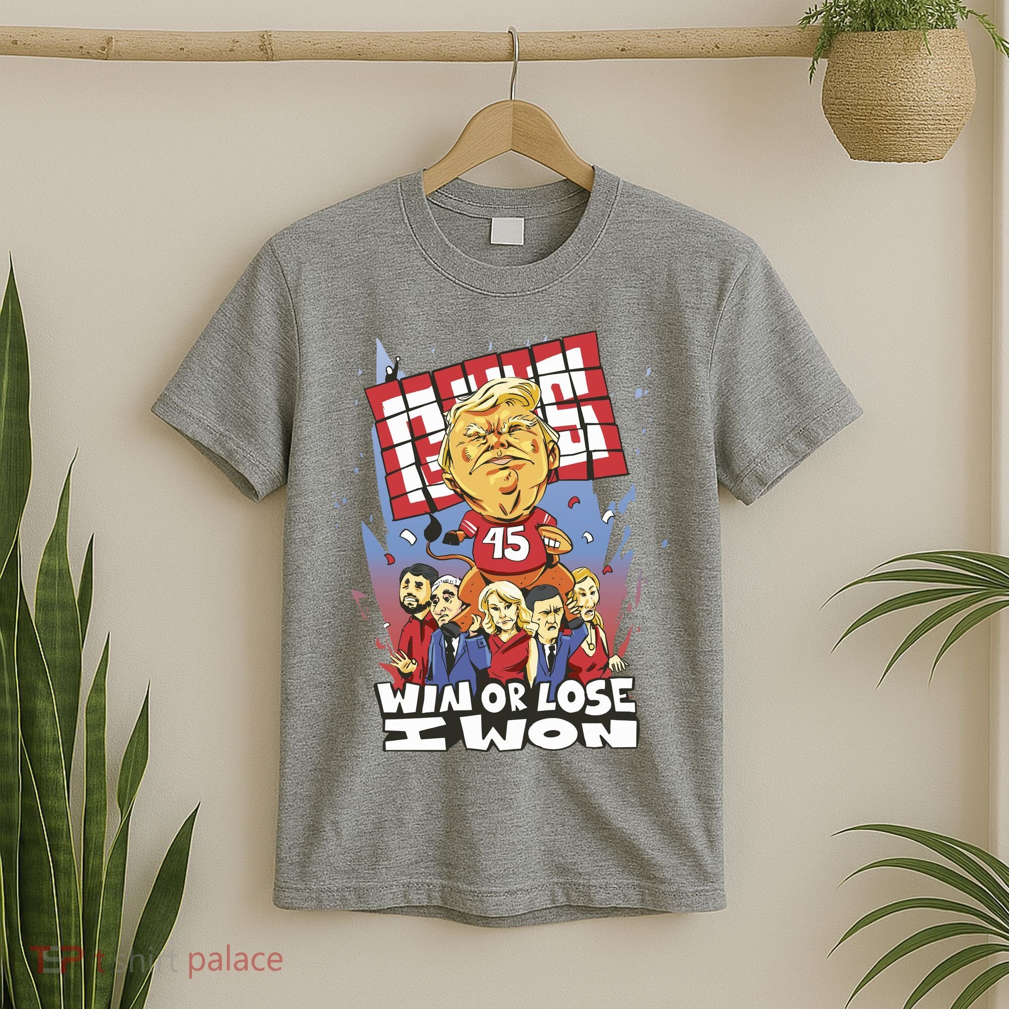 Trump Politician Football Parody T-Shirt