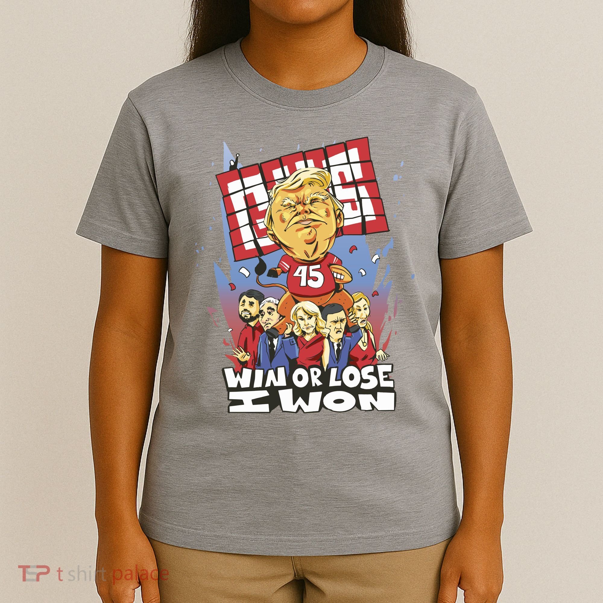 Trump Politician Football Parody T-Shirt