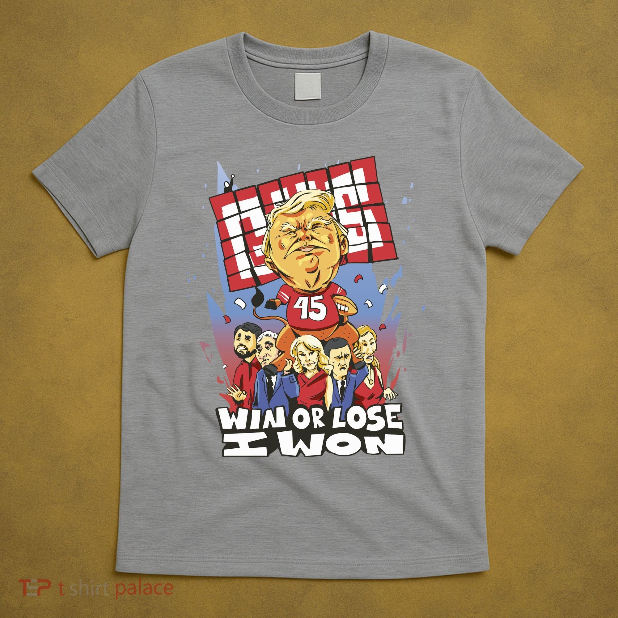 Trump Politician Football Parody T-Shirt
