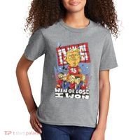 Trump Politician Football Parody Kids T-Shirt thumb 2